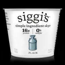 siggi s icelandic yogurt plain non fat