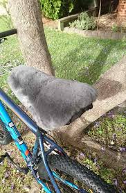Bicycle Sheepskin Seat Cover Good