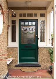 Edwardian Front Entrance Porch With