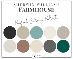 Farmhouse Perfect Paint Palette Sherwin