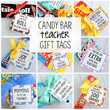 candy bar teacher appreciation gifts