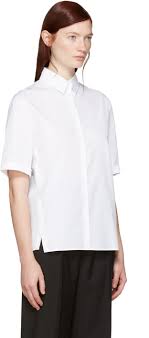 Jil Sander White Barbara Shirt Women Jil Sander Clothing