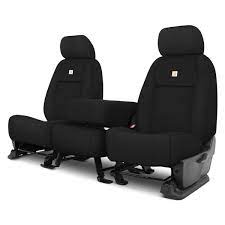 Super Dux 1st Row Black Custom Seat Covers