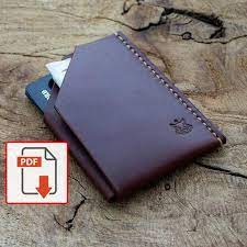Minimalist Leather Card Holder Wallet