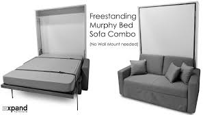 no mount murphy bed sofa wall bed