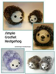 simple crochet hedgehog pattern
