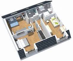 4 chambres modèle habitat concept a