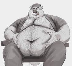 Big proud bear belly by TCW -- Fur Affinity [dot] net