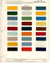 1953 Gm Gmc Exterior Paint Chips Previous Page Next Page