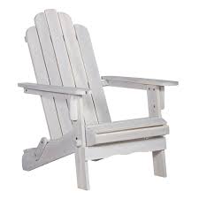 Outdoor Wood Adirondack Chair With Wine