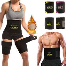 Details About Women Waist Trimmer Belt Sweat Tummy Stomach Weight Loss Fat Burner Sport Wrap