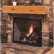 Majestic Wood Burning Fireplace