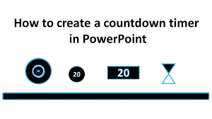 How To Create A Countdown Timer In Powerpoint Work