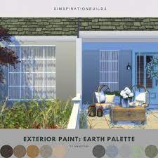 Exterior Paint Earth Palette At