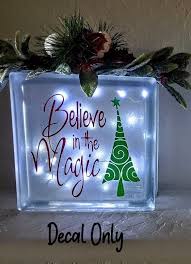 Believe In The Magic Decal Sticker For