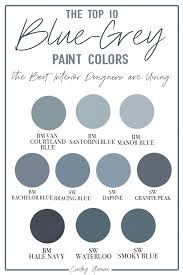 The Top 10 Blue Grey Paint Colors The