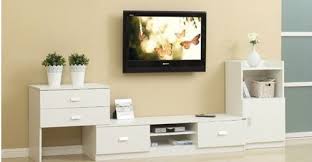 luxury large solid wood corner tv stand