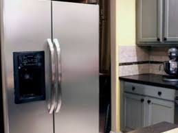 how to clean a stainless steel fridge