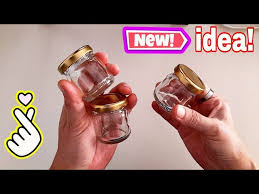 Very Cute Idea With Tiny Glass Jars