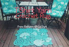 ravelry t shirt yarn rug pattern by gu