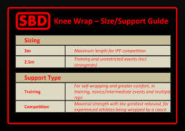 Sbd Knee Wraps