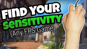 find sensitivity on pc any fps game