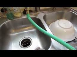 garden hose to your indoor faucet
