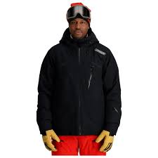spyder ski jacket leader jkt black
