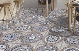 matte floor tiles design size 2x2