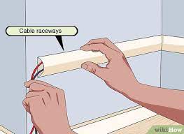 how to hide speaker wires 4 steps