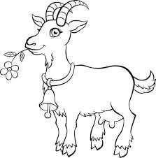 Indoor/outdoor durability this piece is painted with a black base and a gloss finish. Cute Goat Coloring Pages Animal Coloring Pages Cute Goats Shape Coloring Pages