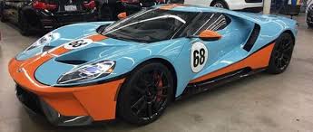 We carry new & used luxury and sport cars from brands such as ferrari, porche, mclaren and ford, and also offer a. Gulf Livery 2017 Ford Gt Is A Le Mans Tribute Wrap Autoevolution