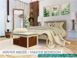 winter abode master bedroom
