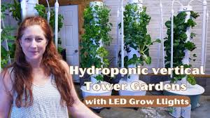 hydroponic vertical tower gardens