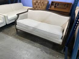 restoration hardware compact sofa