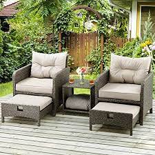 Wicker Patio Furniture Set