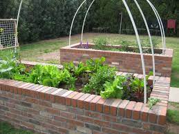 Brick raised bed garden ideas garden beds building a. Pin By Laura Crume On Gardens And Flowers Vegetable Garden Raised Beds Brick Raised Garden Beds Building A Raised Garden