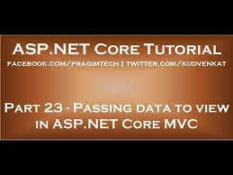views in asp net core mvc you