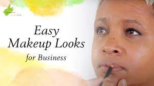 easy makeup looks for business you