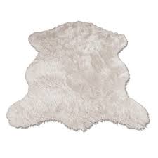 faux fur area rug luxuriously