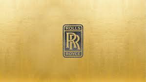 hd wallpaper rolls royce logo gold