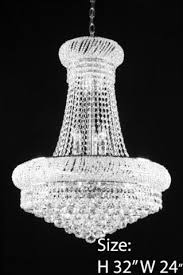 New French Empire Crystal Chandelier W Swarovski Crystal Chandeliers Gallery Chandeliers