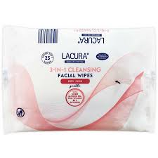 lacura 3 in 1 cleansing wipes
