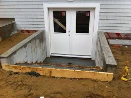 Door Stairs Patio Build Out