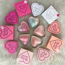 iced hearts blushing hearts