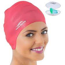 Layering a latex cap on top of a silicone cap may keep a little more water out than usual. Buy Swim Cap For Long Hair Silicone Swimcap For Long Hair Swimming Caps For Women Men Silicone Swim Caps For Long Hair Bathing Cap To Keep Your