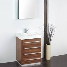 24 walnut modern bathroom vanity