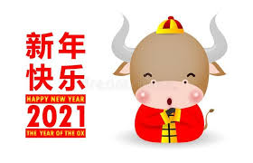 All about chinese new year: Happy Chinese New Year 2021 Of The Ox Zodiac Poster Design With Cow Firecracke Chinese New Year Design Happy Chinese New Year Chinese New Year Crafts For Kids