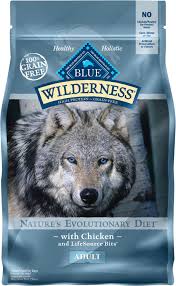 Blue Buffalo Wilderness Chicken Recipe Grain Free Dry Dog Food 4 5 Lb Bag