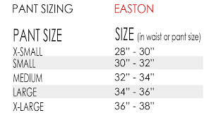 Sizing Chart Images Online